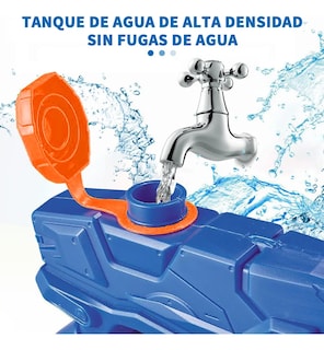 Foto 4 | Foto 4 | 2pzs Pistola De Agua Belug Juguete Azul