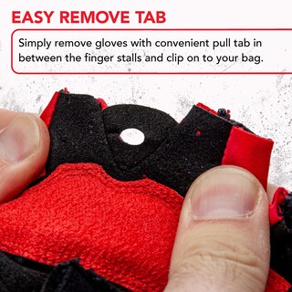 Foto 6 | Foto 6 | Guantes Franklin Sports Spartan Race Negro/rojo Para Adultos, Talla Xs - Venta Internacional.