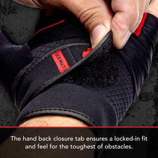 Foto 7 | Foto 7 | Guantes Franklin Sports Spartan Race Negro/rojo Para Adultos, Talla Xs - Venta Internacional.