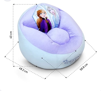 Foto 4 | Foto 4 | Puff Para Niñas Disney Frozen Idea Nuova