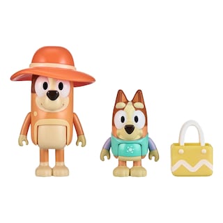 Foto 1 | Foto 1 | Figuras Bluey Beach Day Play con Mamá y Bingo de 2.5 Pulgadas Paquete de 2 - Venta Internacional