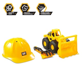 Foto 3 | Foto 3 | Juego De Juguetes De Construcción Cat Con Cargadora De Ruedas Con Herramientas De Arena, 25 Cm - Venta Internacional.