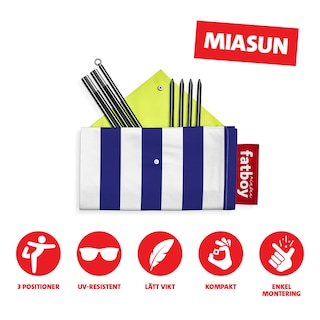 Foto 3 | Foto 3 | Salón De Playa Portátil Sun Shade Fatboy Miasun Para 2 Adultos - Venta Internacional.