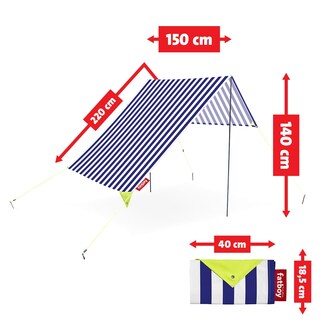 Foto 4 | Foto 4 | Salón De Playa Portátil Sun Shade Fatboy Miasun Para 2 Adultos - Venta Internacional.