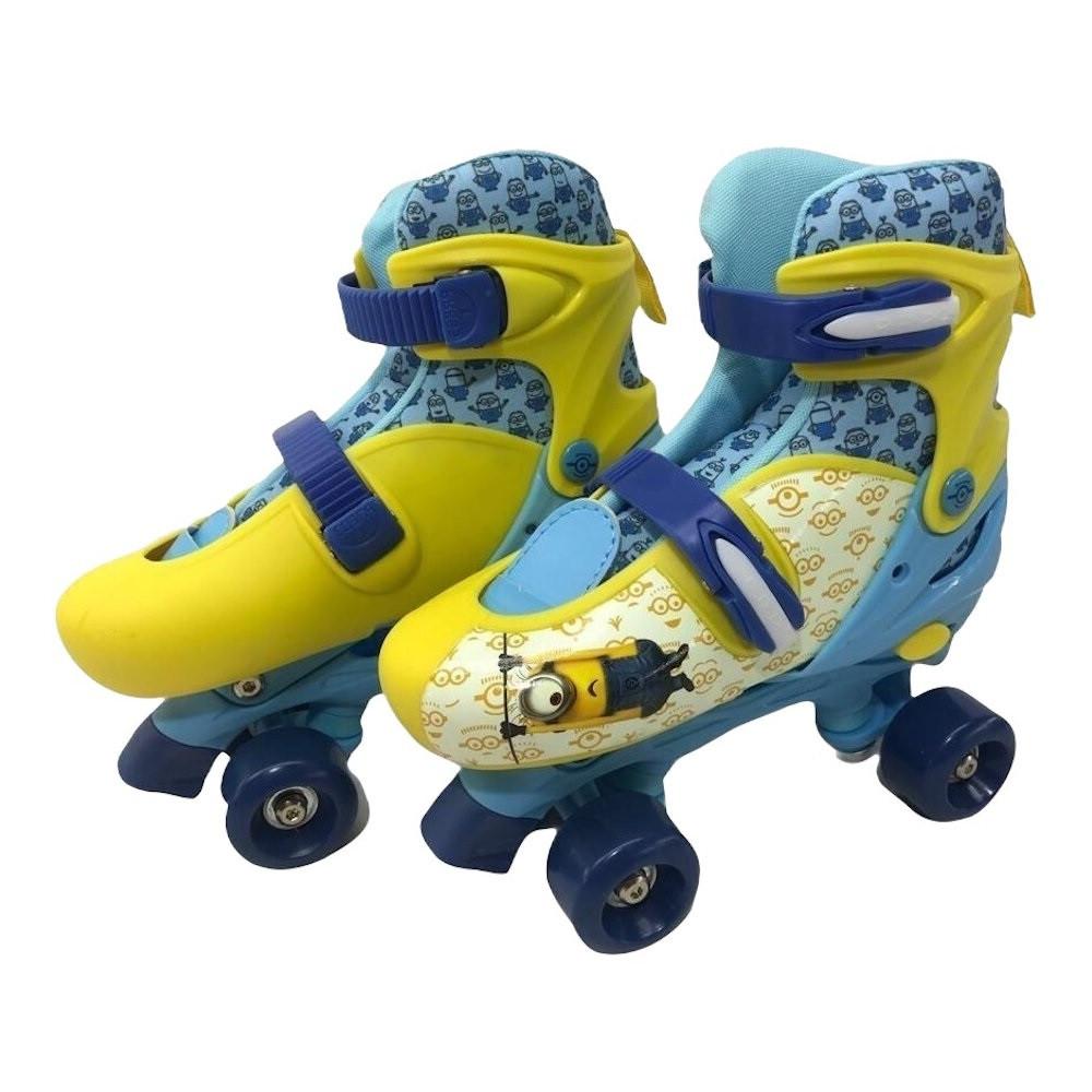 Patines Roller Minions Ajustables Infantiles Amarillo Talla 22-25,Size 22