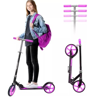 Foto 2 | Foto 2 | Scooter Plegable Ligero Y Con Manubrio De Altura Ajustable Eo Safe Imports Esi-14519 Multicolor