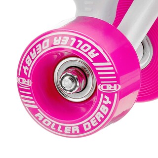 Foto 3 | Foto 3 | Patines Roller Derby Firestar Para Niñas, Color Blanco/rosa - Venta Internacional.