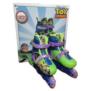 Foto 1 | Foto 1 | Patines en Línea Toy Story color Verde Ajustables para Niños