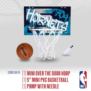 Foto 2 | Foto 2 | Canasta De Baloncesto Franklin Sports Nba Charlotte Hornets Kids - Venta Internacional.