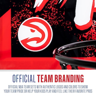 Foto 6 | Foto 6 | Canasta De Baloncesto Franklin Sports Nba Atlanta Hawks Kids - Venta Internacional.