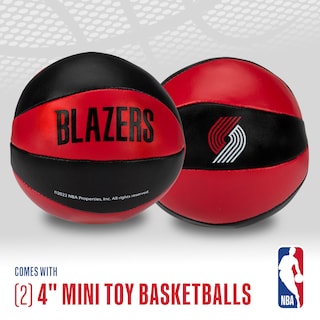 Foto 2 | Foto 2 | Balones De Baloncesto De Juguete Franklin Sports Nba Portland Trail Blazers - Venta Internacional.