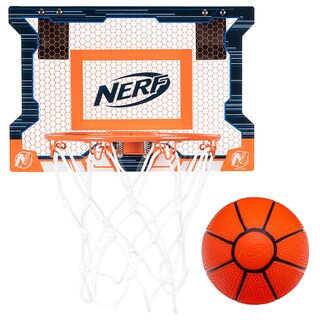 Foto 1 | Foto 1 | Set De Miniaros De Baloncesto Nerf Over The Door Con Pelota De Baloncesto - Venta Internacional.