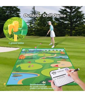 Foto 2 | Foto 2 | Juego De Golf Para Niños Con Tapete Para Interiores Con Pelotas Verde
