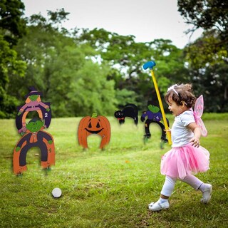 Foto 2 | Foto 2 | Set De Minigolf Fun Express Halloween Con Palos Y Pelotas - Venta Internacional.
