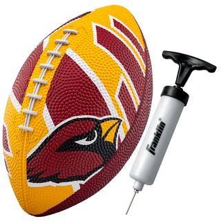 Foto 1 | Foto 1 | Balón De Fútbol Franklin Sports Nfl Arizona Cardinals De Goma, 8.5 Pulgadas - Venta Internacional.