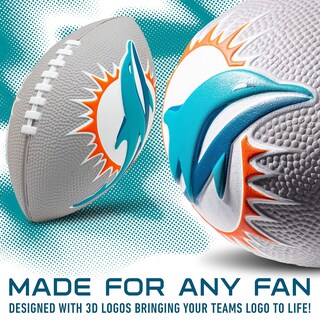 Foto 2 | Foto 2 | Foam Football Franklin Sports Nfl Miami Dolphins Kids 8.5 - Venta Internacional.
