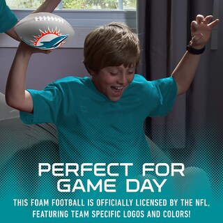 Foto 5 | Foto 5 | Foam Football Franklin Sports Nfl Miami Dolphins Kids 8.5 - Venta Internacional.