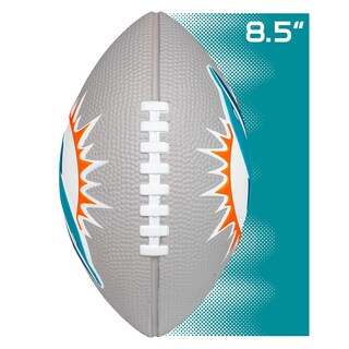 Foto 6 | Foto 6 | Foam Football Franklin Sports Nfl Miami Dolphins Kids 8.5 - Venta Internacional.