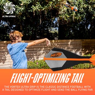 Foto 3 | Foto 3 | Foam Football Nerf Vortex Ultimate Grip Para Niños - Venta Internacional.