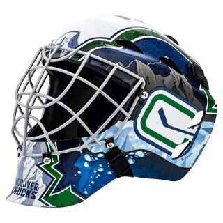 Foto 1 | Foto 1 | Mascarilla Facial De Portero Franklin Sports Vancouver Canucks Nhl - Venta Internacional.
