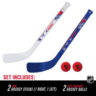 Foto 2 | Foto 2 | Set De Minibastones De Hockey Franklin Sports Nhl Team Ny Rangers - Venta Internacional.