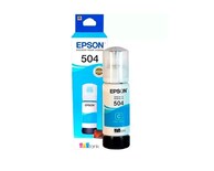 Tinta Epson 504 T504220-AL Cyan color Azul