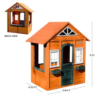 Foto 5 | Foto 5 | Casa de Juguete Wooden Playhouse Sportspower - Venta Internacional