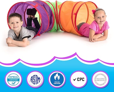 Foto 2 | Foto 2 | Carpa Play Tunnel Sunny Days Entertainment Para Niños De 6 Pies De Largo - Venta Internacional.