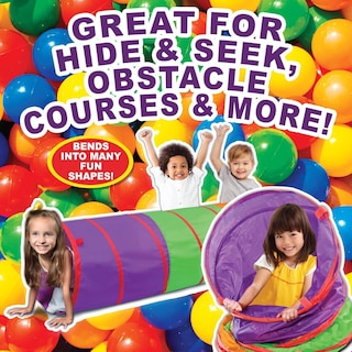 Foto 3 | Foto 3 | Carpa Play Tunnel Sunny Days Entertainment Para Niños De 6 Pies De Largo - Venta Internacional.
