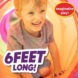 Foto 5 | Foto 5 | Carpa Play Tunnel Sunny Days Entertainment Para Niños De 6 Pies De Largo - Venta Internacional.