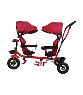 Foto 7 | Foto 7 | Triciclo Doble Genérico Tek2029 color Rojo