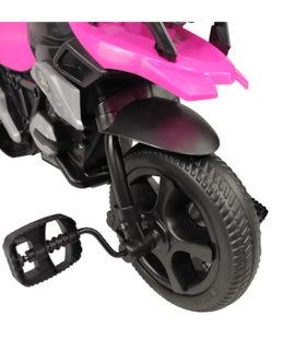 Foto 5 | Foto 5 | Triciclo Infantil Genérico 1688-2023 color Rosa con Diseño de Moto y Luz Frontal
