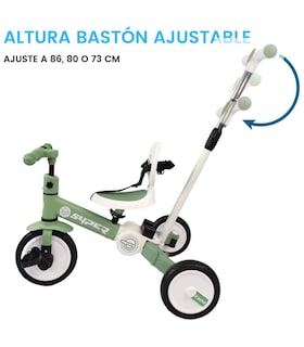 Foto 4 | Foto 4 | Triciclo Para Niños 4 En 1 Bicicleta De Equilibrio Y Balance