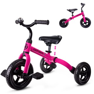 Foto 1 | Foto 1 | Bicicleta De Equilibrio Plegable Tricycle Ygjt 3 En 1 Para Niños De 2 A 5 Años, Rosa - Venta Internacional.