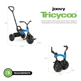 Foto 7 | Foto 7 | Triciclo Infantil Joovy Azul-Venta Internacional