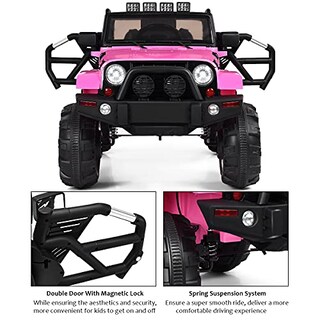 Foto 4 | Foto 4 | Batería Eléctrica Ride On Truck Costzon De 12 V Con Mp3 De 3 A 7 Años - Venta Internacional.