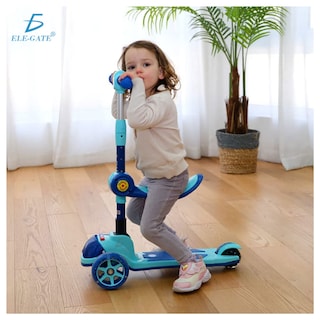 Foto 7 | Foto 7 | Scooter Infantil Elegate Montable con Luces Led Rosa