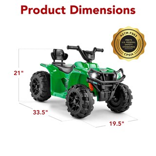 Foto 7 | Foto 7 | Atv Eléctrico Best Choice Products 12 V Para Niños De 3 A 6 Años Kelly G - Venta Internacional.