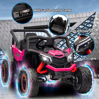 Foto 3 | Foto 3 | Ride On Car Finito 4wd 24 V Para Niños Con Mando A Distancia, Color Rosa - Venta Internacional.