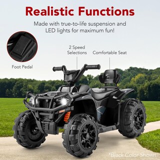 Foto 4 | Foto 4 | Atv Eléctrico Ride-on Best Choice Products 12 V Para Niños, Color Morado - Venta Internacional.