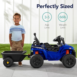 Foto 5 | Foto 5 | Coche Eléctrico Ride On Utv Best Choice Para Niños Con Remolque De 12 V - Venta Internacional.