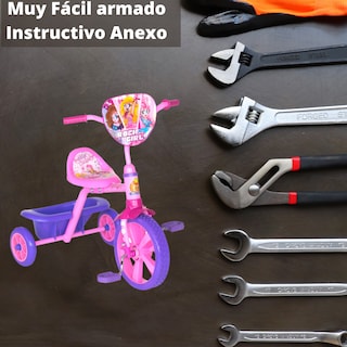 Foto 6 | Foto 6 | Triciclo Petite Promeyco Rosa 2 a 4.5 Años
