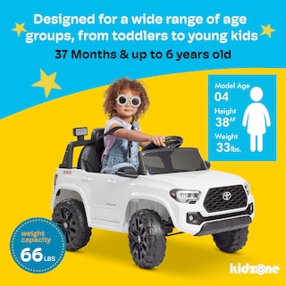 Foto 5 | Foto 5 | Ride On Truck Kidzone Toyota Tacoma 12 V Con Mando A Distancia - Venta Internacional.