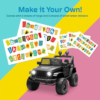 Foto 4 | Foto 4 | Coche Eléctrico Para Niños Ride On Truck Kidzone Con Batería De 12 V, Color Negro - Venta Internacional.