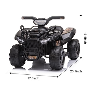 Foto 7 | Foto 7 | Atv Quad Eléctrico Para Niños De 6 V Con Faros Delanteros, Mp3, Usb De 18 A 36 Meses - Venta Internacional.