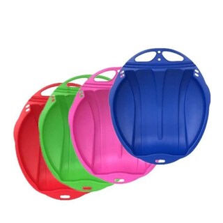 Foto 1 | Foto 1 | Trineo De Nieve Redondo Rojo Hecho De Plástico Pp Para Niños Y Adultos - Venta Internacional.