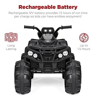 Foto 6 | Foto 6 | Atv Eléctrico Para Niños Best Choice Products De 12 V Con Bluetooth - Venta Internacional.