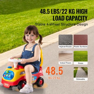 Foto 3 | Foto 3 | Ride On Push Car Vevor Ride Racer Para Niños Pequeños Mayores De 19 Meses - Venta Internacional.