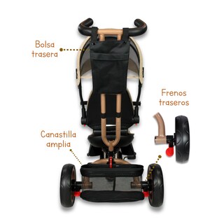 Foto 5 | Foto 5 | Triciclo Premium Con Empuje Capitonado Y Sonido Noni Is-x1