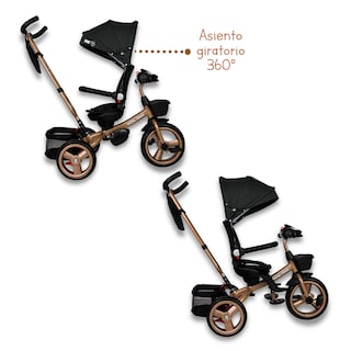Foto 6 | Foto 6 | Triciclo Premium Con Empuje Capitonado Y Sonido Noni Is-x1